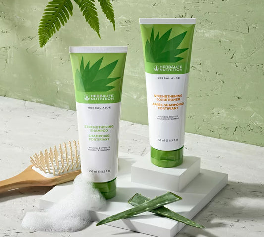 Herbal Aloe Strengthening Shampoo & Conditioner